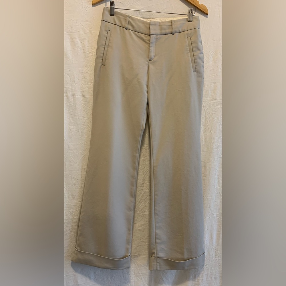 Vintage Banana Republic Straight Leg Cuffed Hem Trousers - Size 4